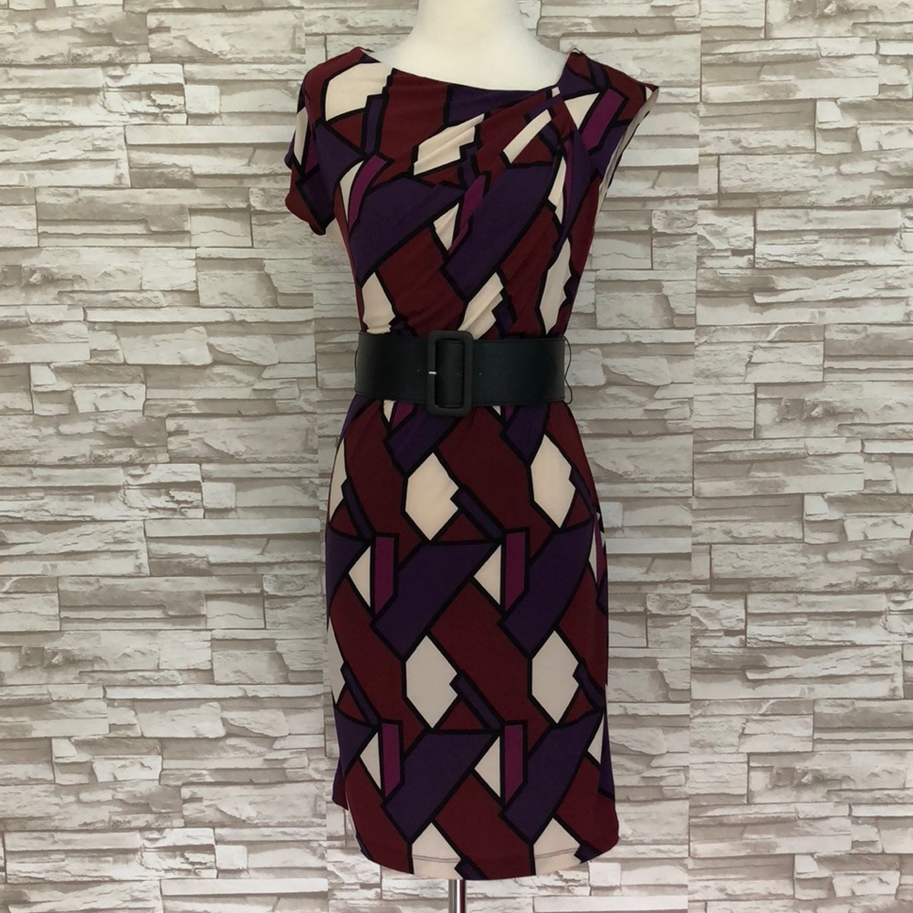 Belted Sleeveless Dress